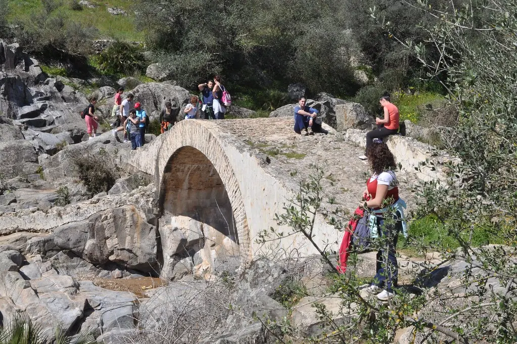 Vista panorámica de un pueblo blanco cercano a Vejer de la Frontera